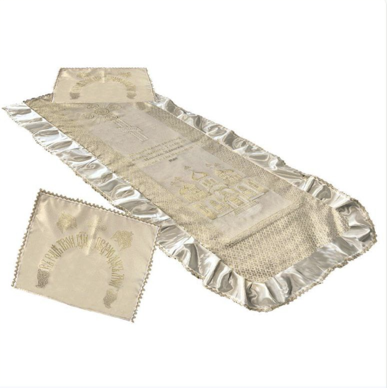 Гроб социальный, бархат, прямоугольный