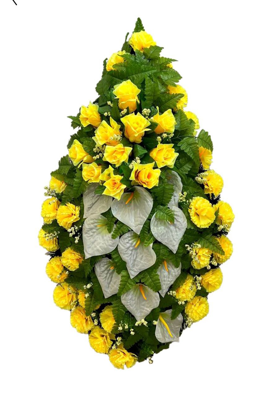 Гроб социальный, бархат, прямоугольный