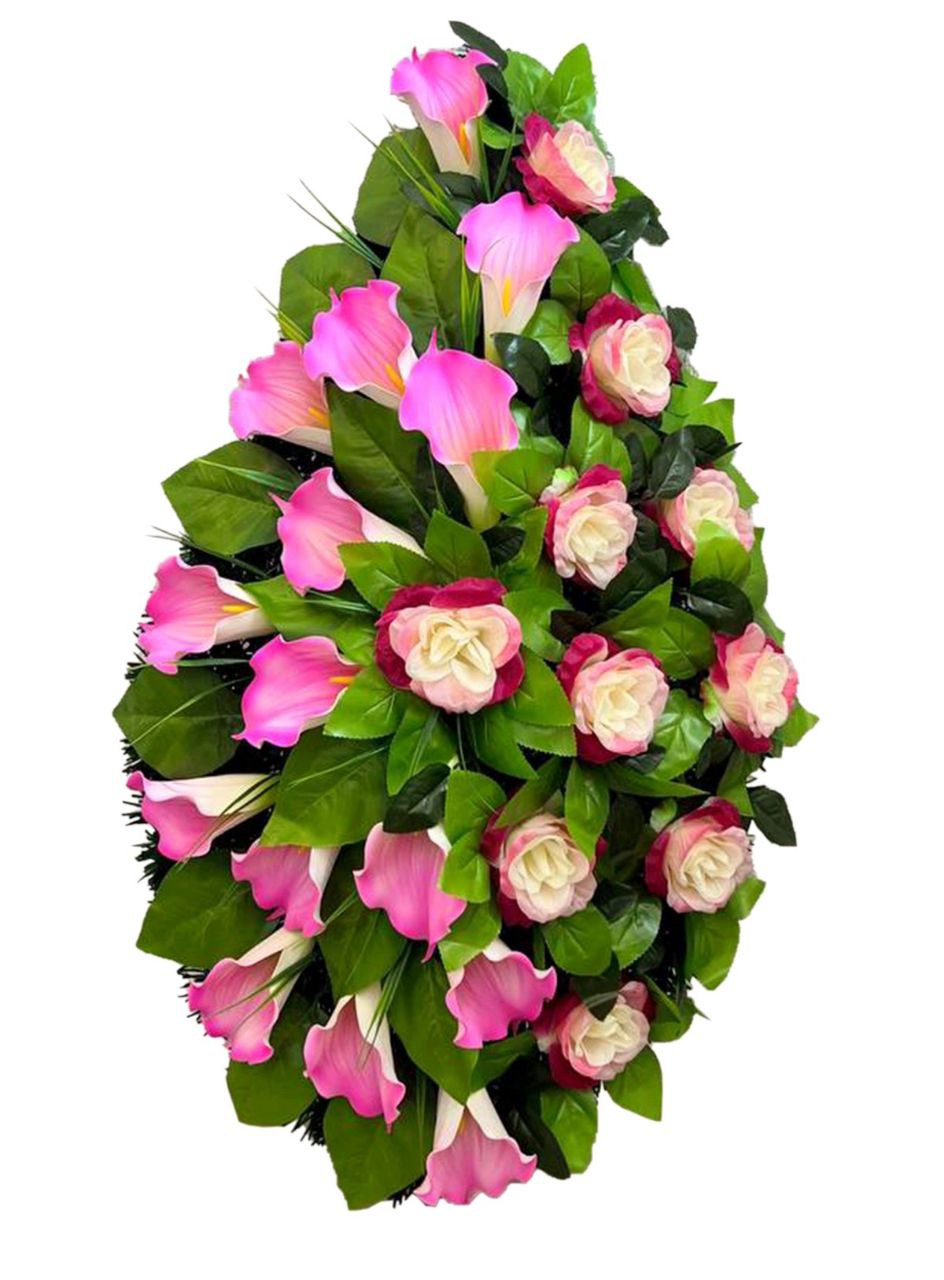 Гроб социальный, бархат, прямоугольный