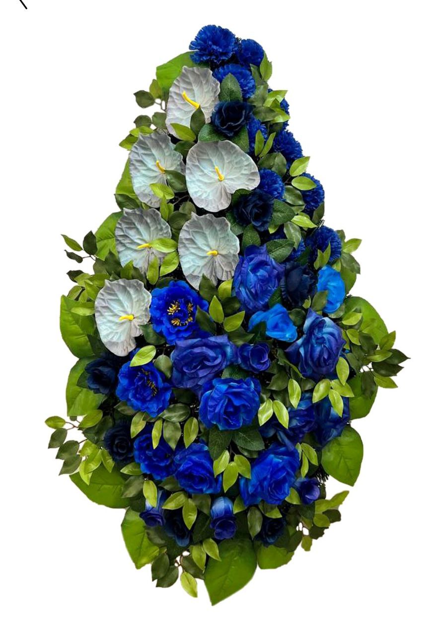 Гроб социальный, бархат, прямоугольный