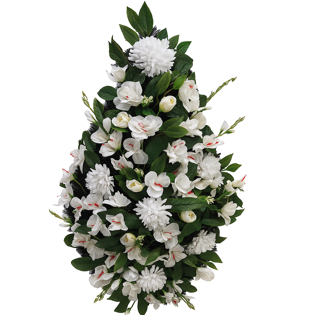 Гроб социальный, бархат, прямоугольный