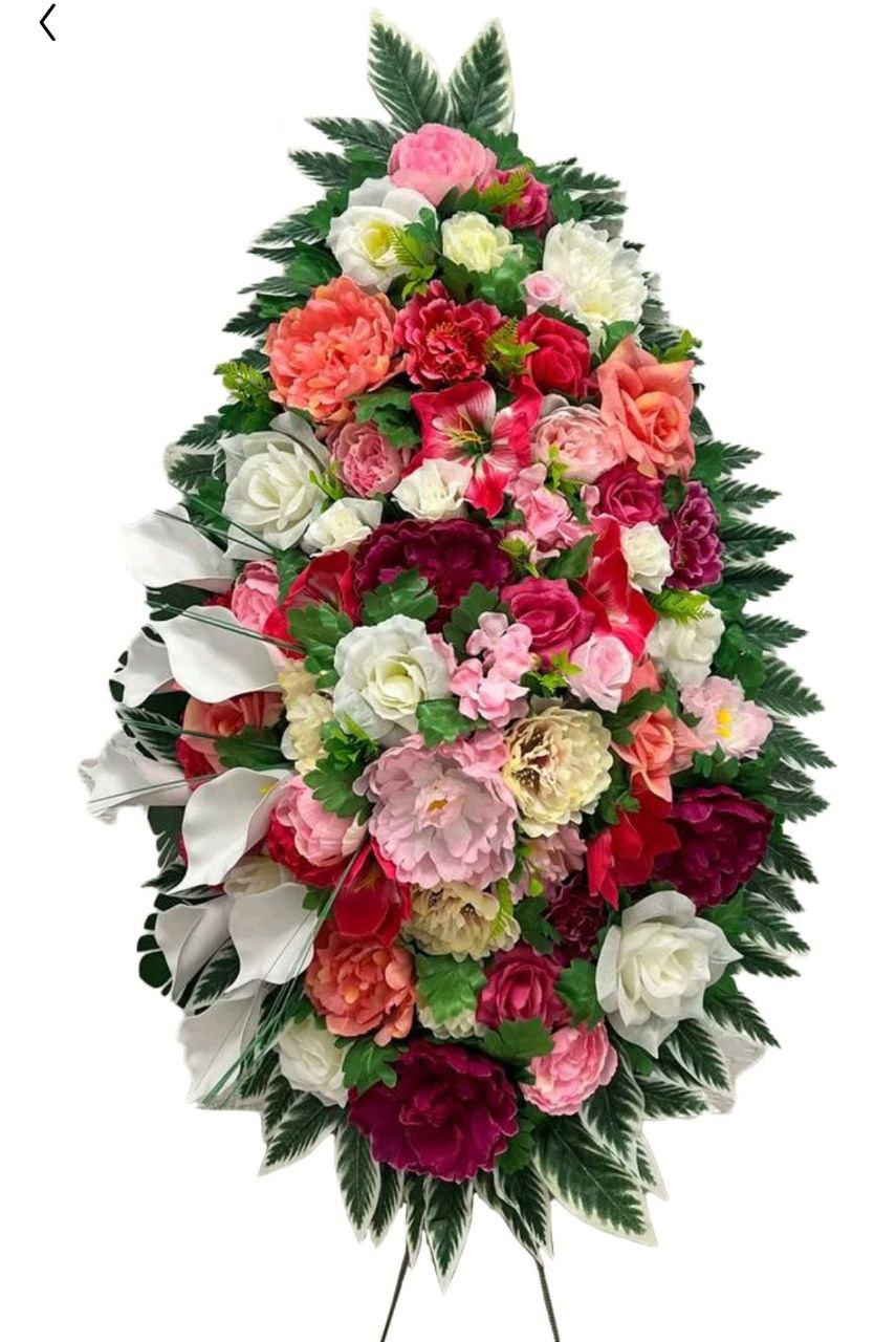 Гроб социальный, бархат, прямоугольный