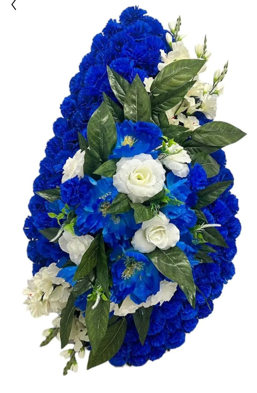 Гроб социальный, бархат, прямоугольный